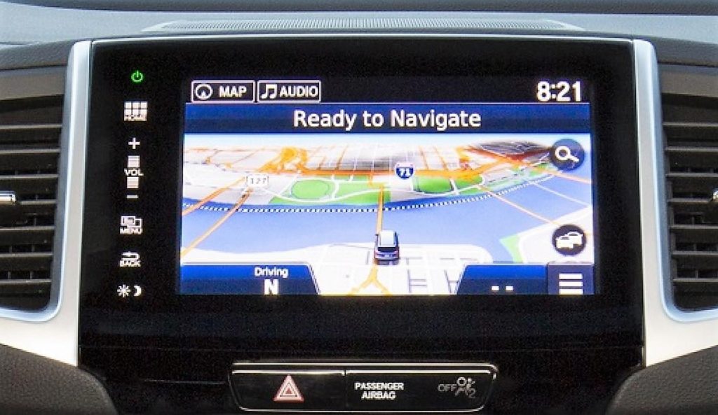 High tech car features: honda in dash tech navigation