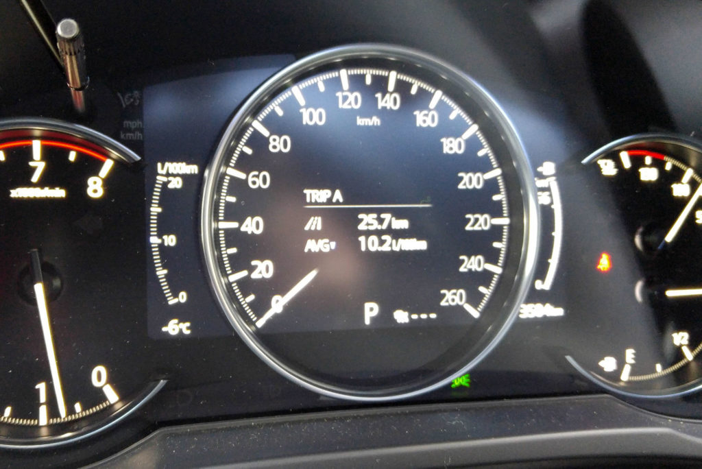 2019 Mazda CX-5 speedometer