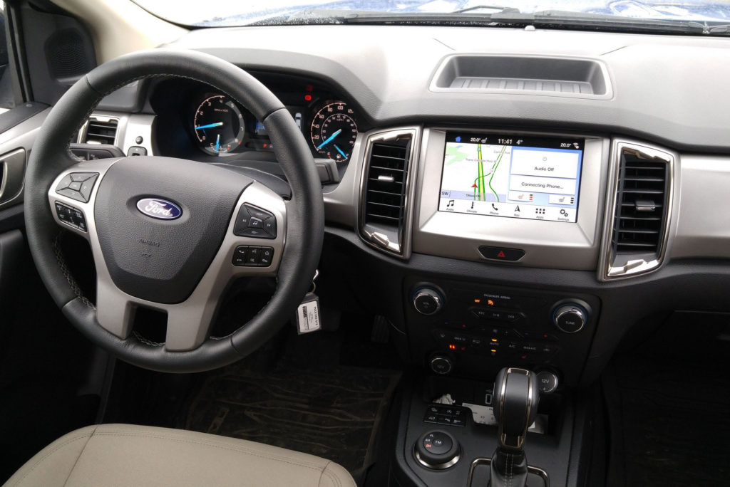 2019 Ford Ranger infotainment system