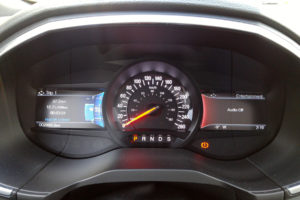 2019 Ford Edge ST speedometer