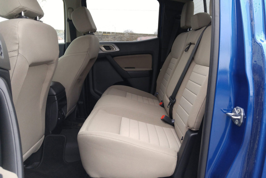 2019 Ford Ranger back seats